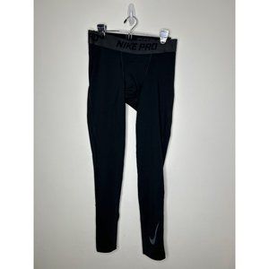 Nike Pro Mens Size Large Compression Pants Tights in Black